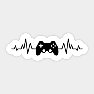 Game controller heartbeat Sticker